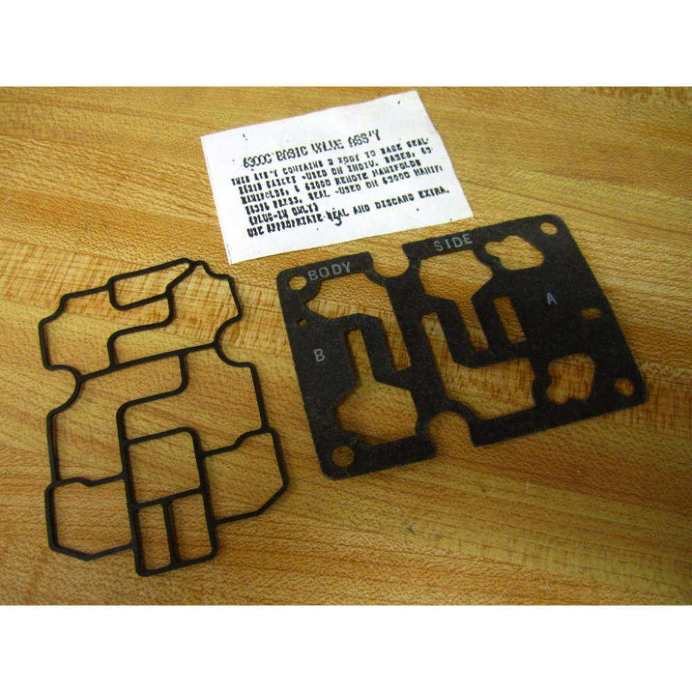 Mac Valves 6300C Body To Base Seal WO Bolts - New No Box