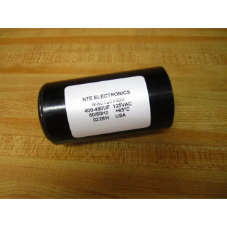 NTE MSC125V400 Capacitor 400MFD 125V