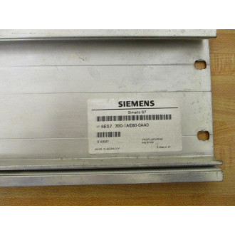 Siemens 6ES7 390-1AE80-0AA0 Mounting Rail 6ES73901AE800AA0 - Used