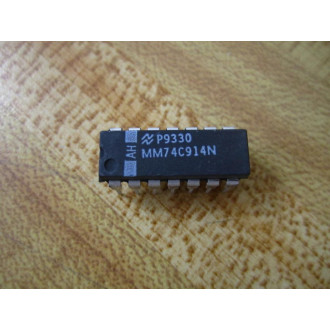 National Semiconductor MM74C914N Integrated Circuit (Pack of 2)