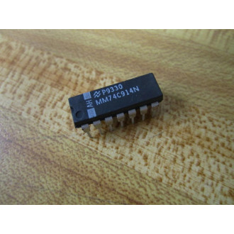 National Semiconductor MM74C914N Integrated Circuit (Pack of 2)
