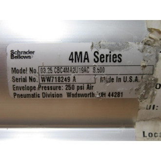 Schrader Bellows 03.25 CBC4MA2U19AC 8.500 Cylinder 0325CBC4MA2U19AC8500 - New No Box