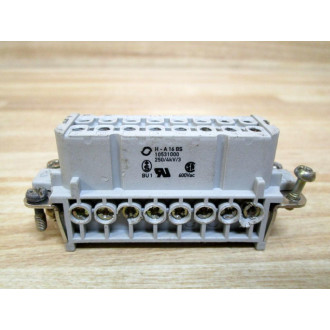 Harting H-A 16 BS Connector HA16BS - Used