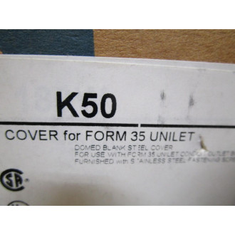 Appleton K50 K-50 12 Cover . (Pack of 12) - New No Box