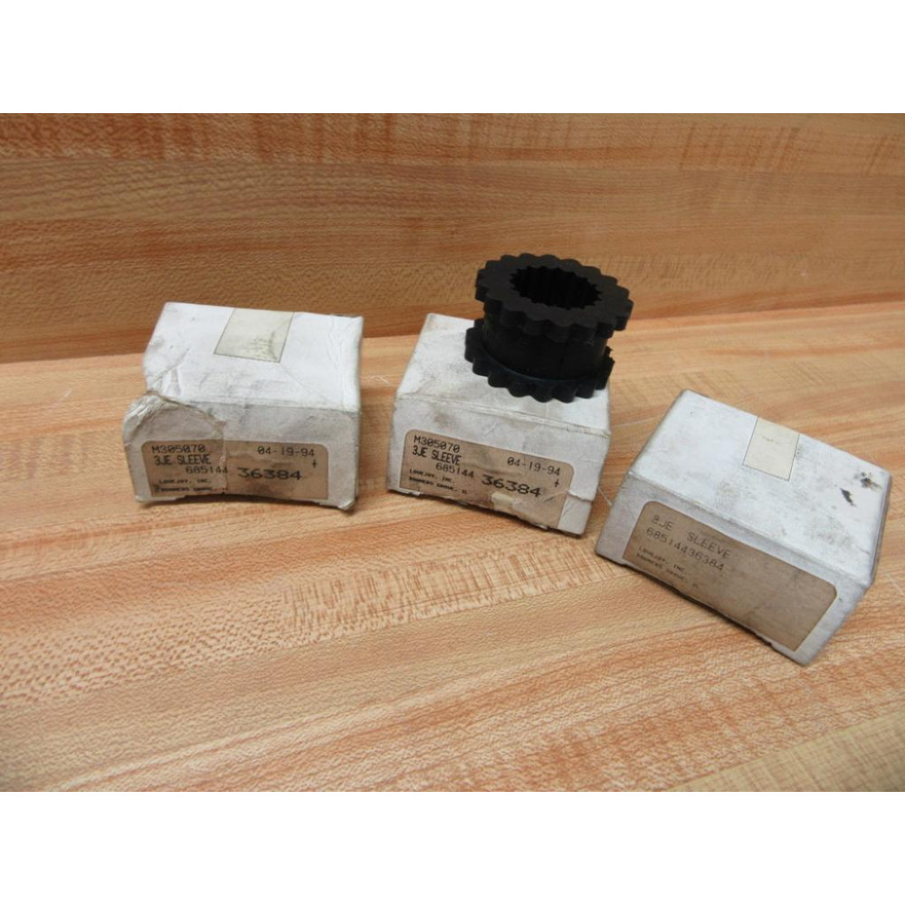 Love Joy 3JE Coupling Sleeve Insert S-Flex 36384 (Pack of 3)