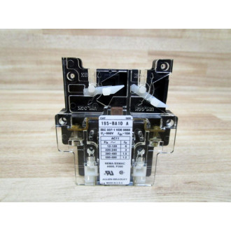 Allen Bradley 195-BA10 Auxiliary Switch 195BA10 Series A