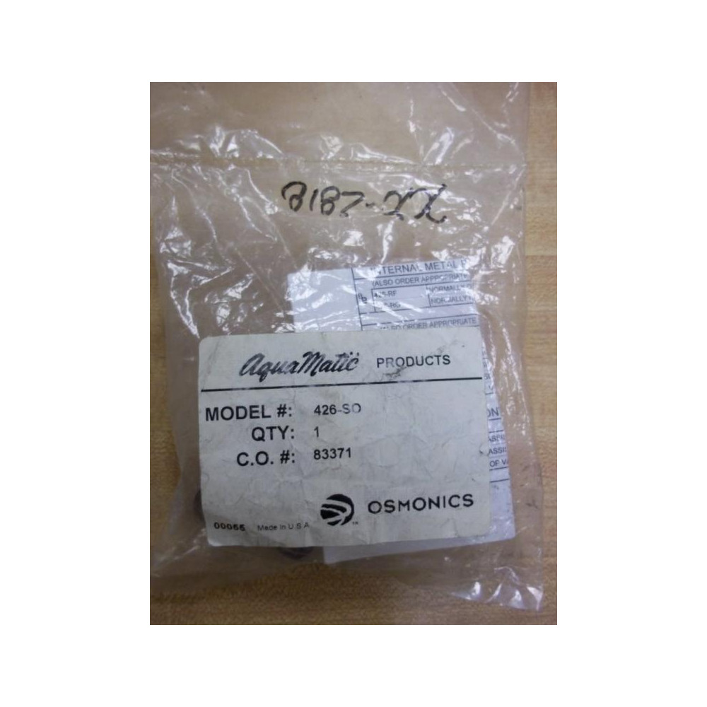 Aquamatic 426-SO Aquamatic Spring Kit