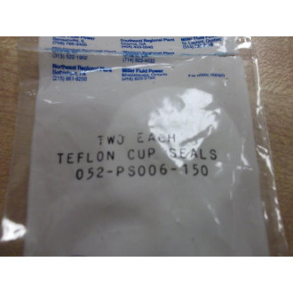 Miller 052-PS006-150 Piston Teflon Cup Seal 2 Bags Of Two