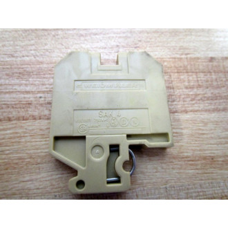 Weidmuller SAK 4 Terminal Block Klippon End (Pack of 23) - Used