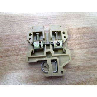 Weidmuller SAK 4 Terminal Block Klippon End (Pack of 23) - Used