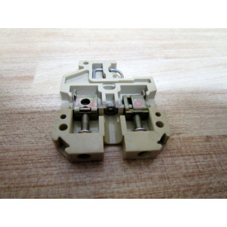 Weidmuller SAK 4 Terminal Block Klippon End (Pack of 23) - Used