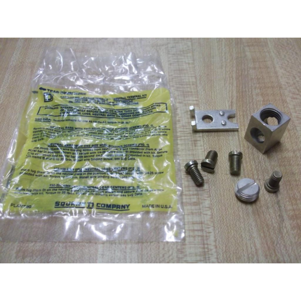 Square D Q1-100AN Neutral Terminal Lug Kit Q1100AN