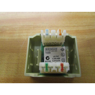 Siemon CT-5F-A4-XX Network Coupler CT5FA4XX (Pack of 81)