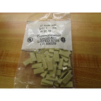 Siemon CT-5F-A4-XX Network Coupler CT5FA4XX (Pack of 81)