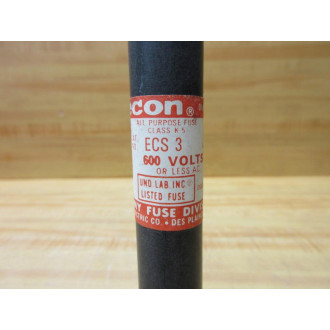 Economy Fuse ECS 3 Econ Fuse ECS3 (Pack of 4) - New No Box