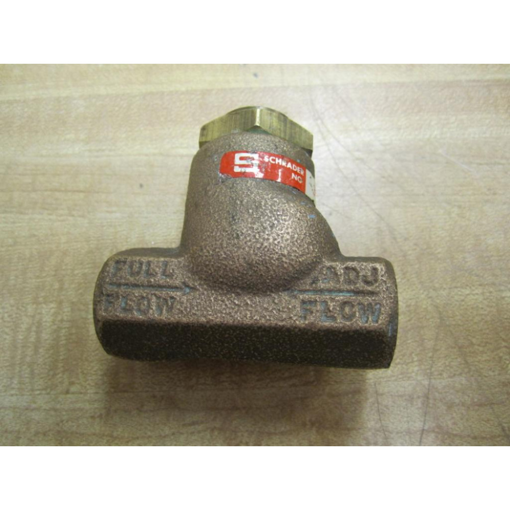 Shrader 3250 B Flow Control Valve - New No Box