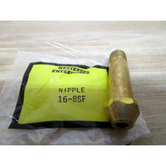 Western Enterprises 16-8SF Nipple 168SF (Pack of 22)
