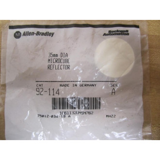 Allen Bradley 92-114 35mm Dia Microcube Reflector