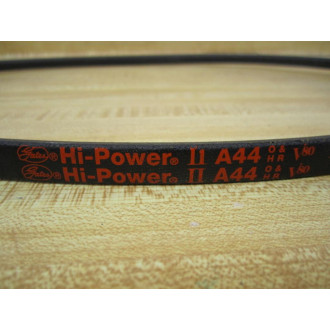Gates A44 Hi-Power II Standard Industrial V-Belt (Pack of 2)