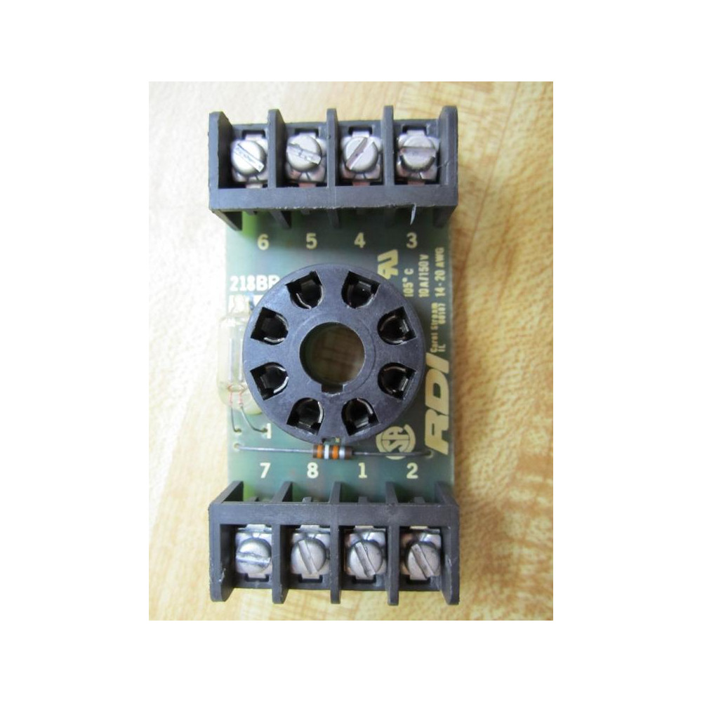 RDI 218BR Relay Socket - New No Box