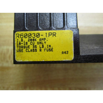 Bussmann R60030-1PR Buss Fuse Block - New No Box