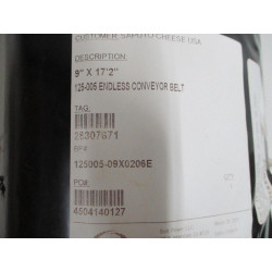 Belt Power 125005-09X0206E Endless Conveyor Belt 125-005