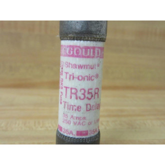 Gould Shawmut Ferraz TR35R Fuse Cross Ref 4YZE2 (Pack of 5) - New No Box