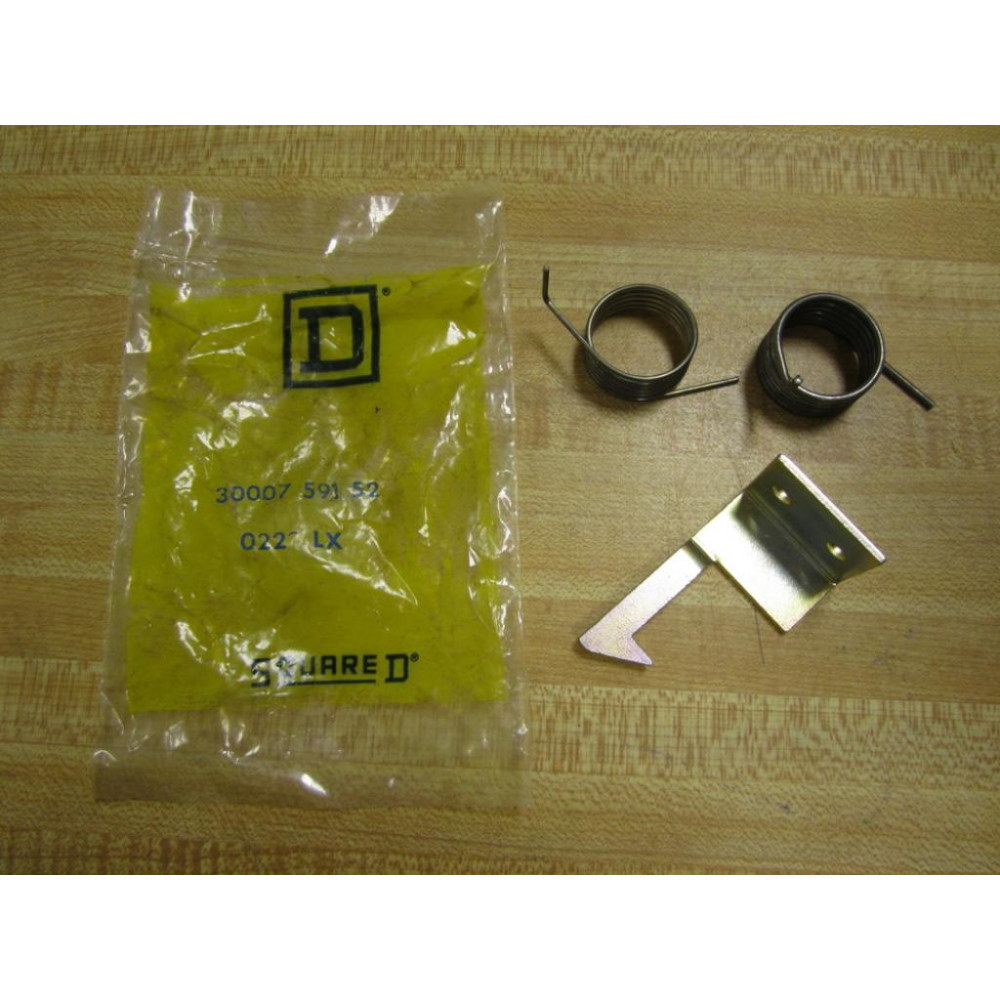 Square D 30007 591 52 Bracket WDual Springs 3000759152 (Pack of 3)