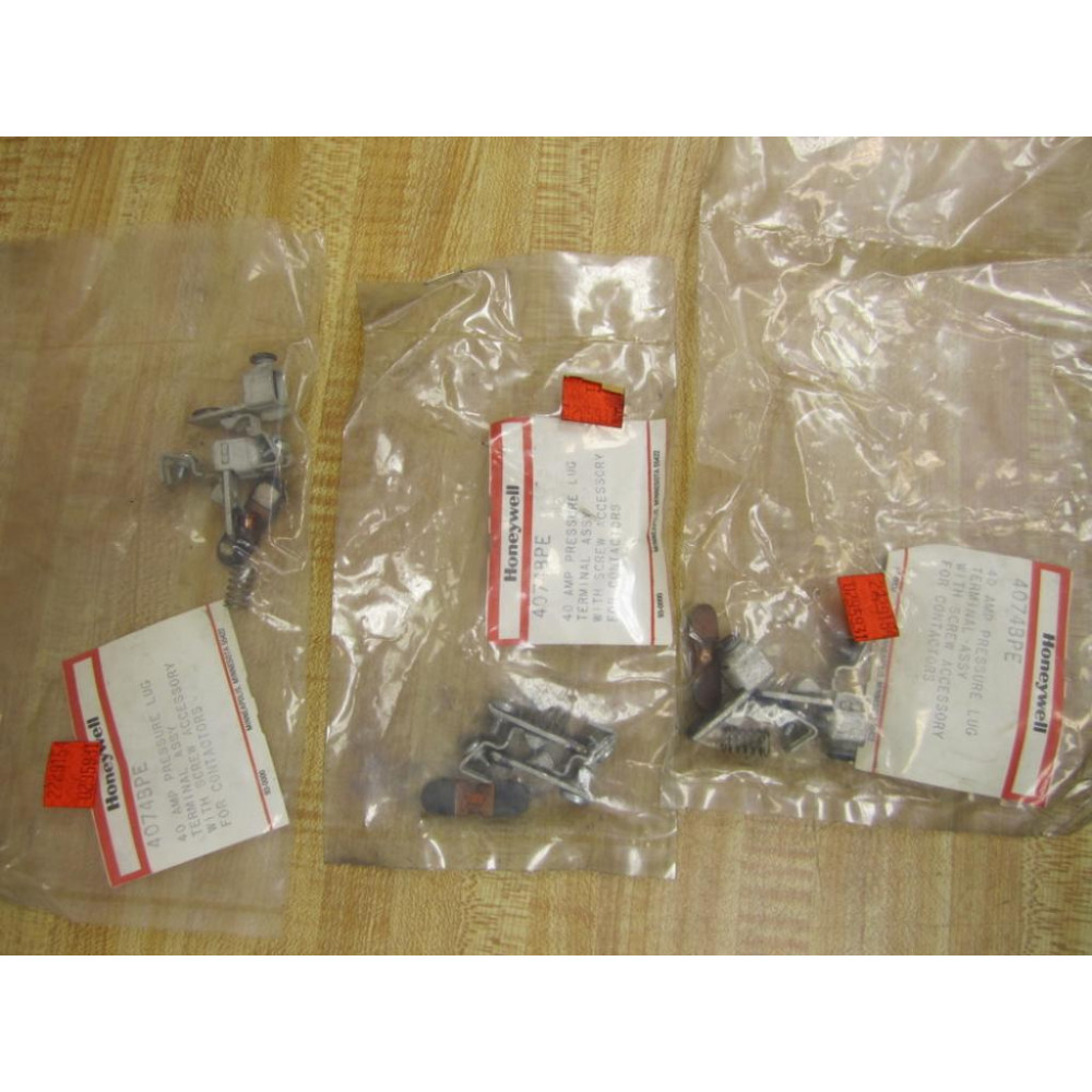 Honeywell 4074BPE Pressure Lug Assembly Pack Of 3