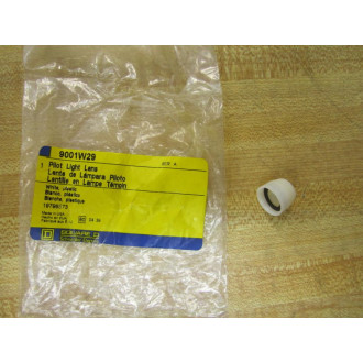Square D 9001 W-29 Pilot Light Lens 9001W29 White