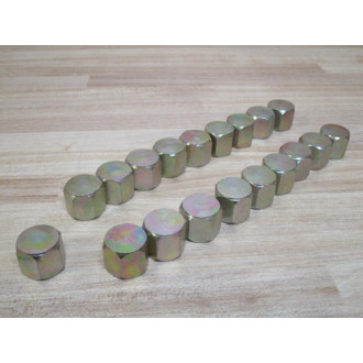 Cutler Hammer C5129X6 Eaton Threaded Cap Nut (Pack of 19) - New No Box