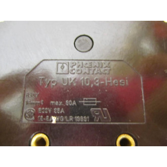 Phoenix Contact UK 10,3-HESI Fuse Holder  UK103HESI (Pack of 7) - New No Box