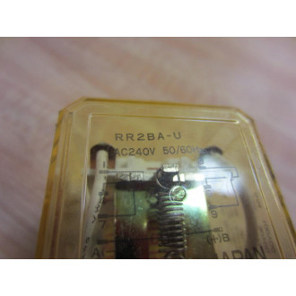 IDEC RR2BA-U-AC240V Relay RR2BA-U-240V AC - Used