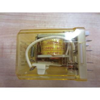 IDEC RR2BA-U-AC240V Relay RR2BA-U-240V AC - Used