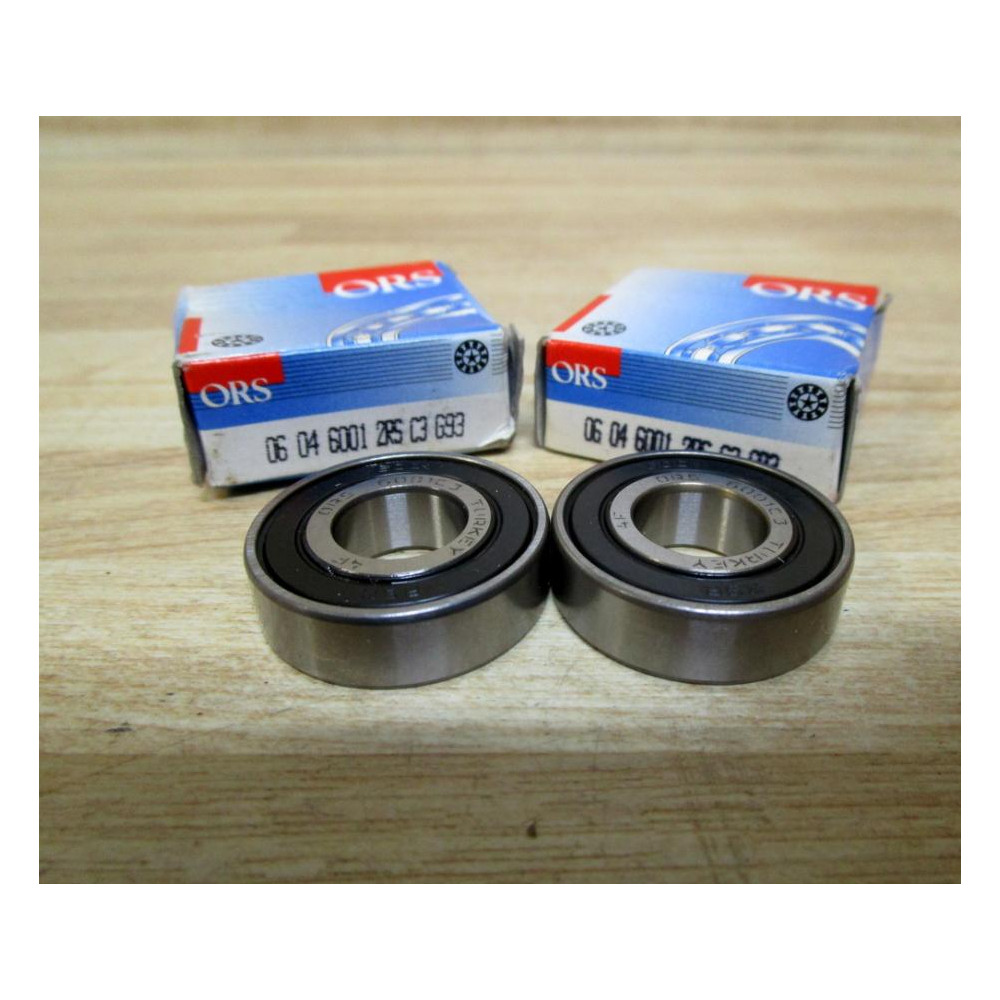 ORS 6001C3 Deep Groove Ball Bearings 6001C3 (Pack of 2)