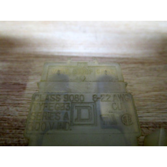 Square D 9080-GB3 Terminal Block Series A (Pack of 20) - Used