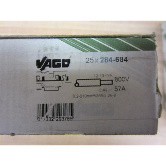 Wago 284-684 284684 Terminal Block (Pack of 25)