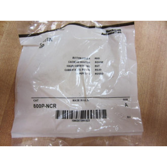 Allen Bradley 800P-NCR Button Cover 800PNCR Series A