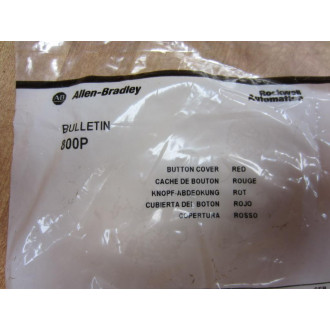 Allen Bradley 800P-NCR Button Cover 800PNCR Series A