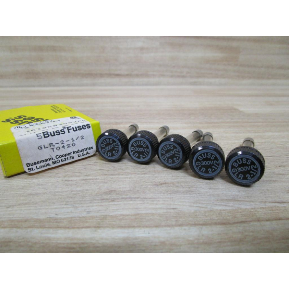 Bussmann GLR2-12 Fuse GLR212 (Pack of 5)