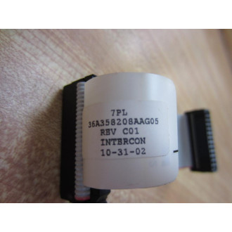 Intercon 36A358208AAG05 Ribbon Cable7PL 26 Pin Rev C01 - New No Box