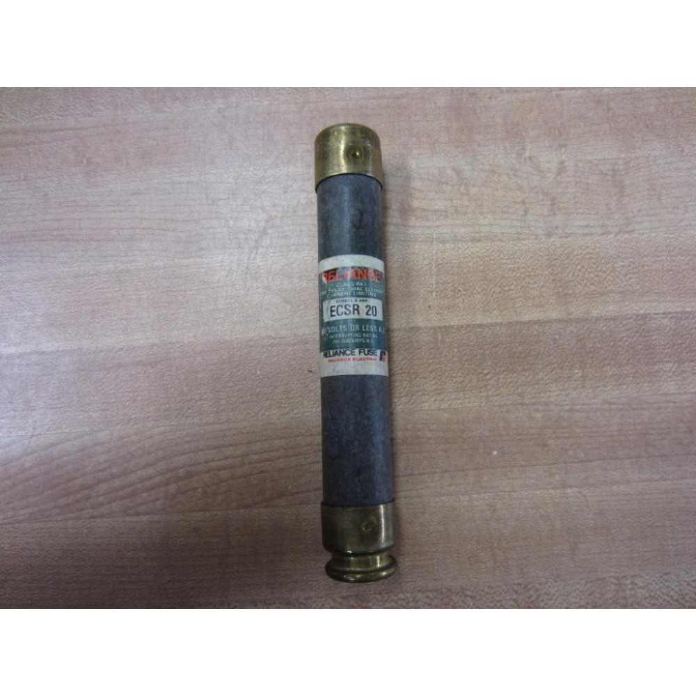 Reliance ECSR 20 ECSR20 Class RK5 Fuse - Used