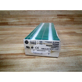 Allen Bradley 1492-CA1LG Terminal Blocks 1492CA1LG Series C (Pack of 50)