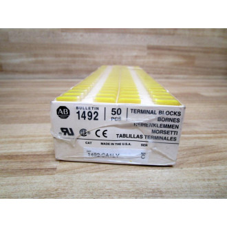 Allen Bradley 1492-CA1LY Terminal Block 1492CA1LY Series C (Pack of 50)