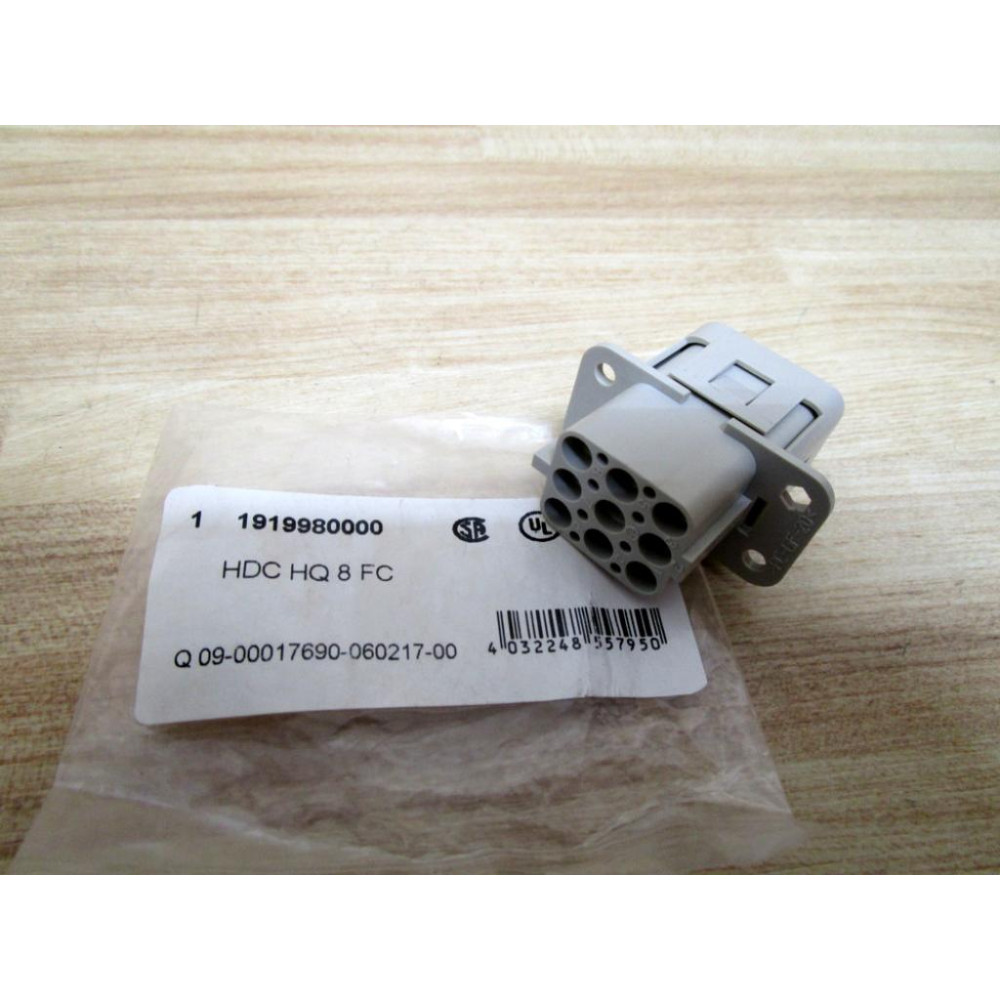 Weidmuller 1919980000 HDC Insert 1919980000 (Pack of 6)