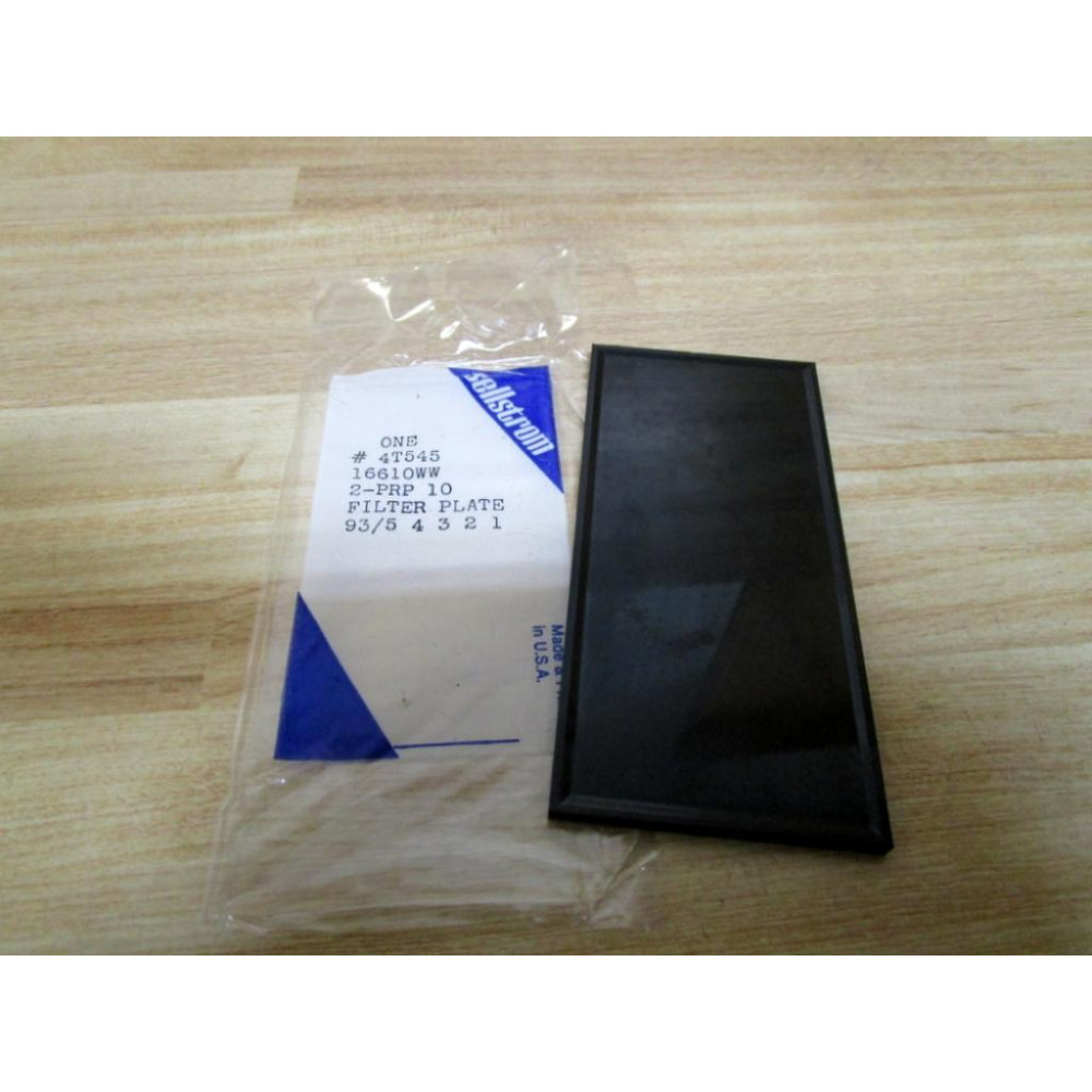Sellstrom 4T545 Filter Plate 4T545 (Pack of 4)