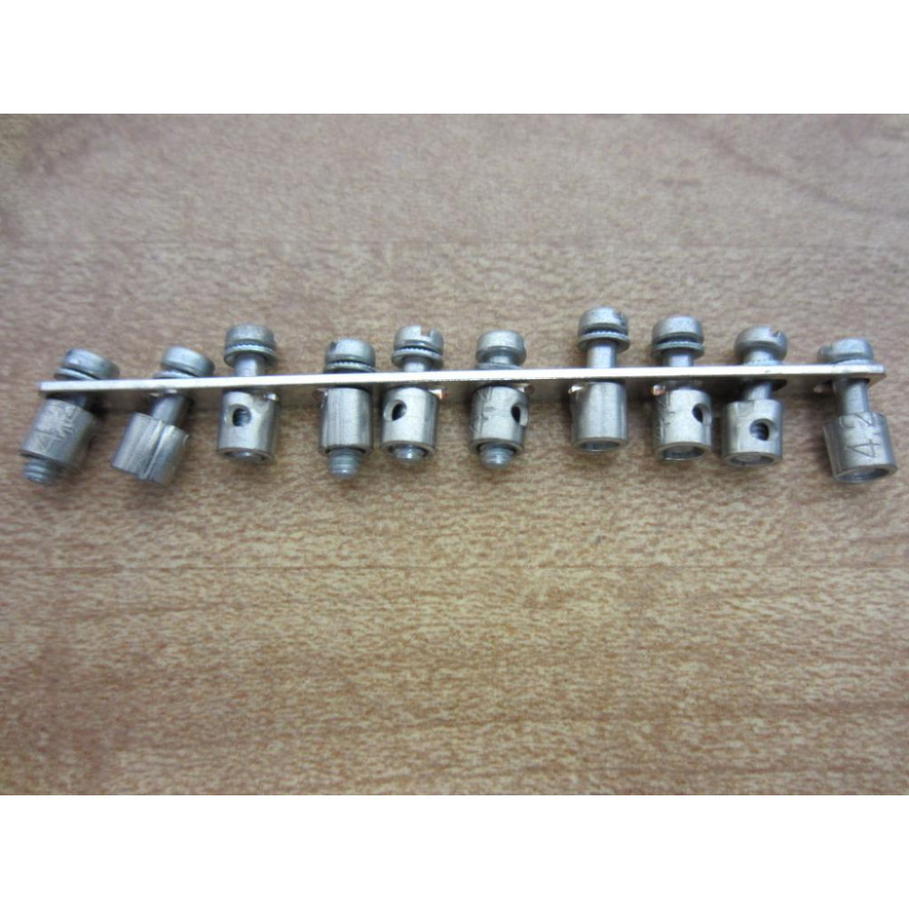 Weidmuller 1313100000 Jumper 24 Amp (10 Contacts in each) (Pack of 7) - New No Box