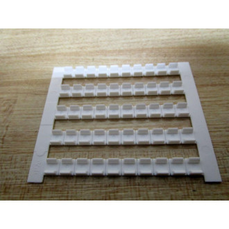Weidmuller 0523060021 Terminal Marker 0523060021 (Pack of 500)