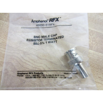 Amphenol 46650-51RFX 4665051RFX RFCoaxial Connector (Pack of 2)