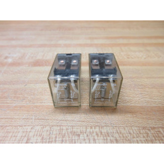 Omron LY2-US-AC120 Relay LY2-US-120VAC (Pack of 2) - Used